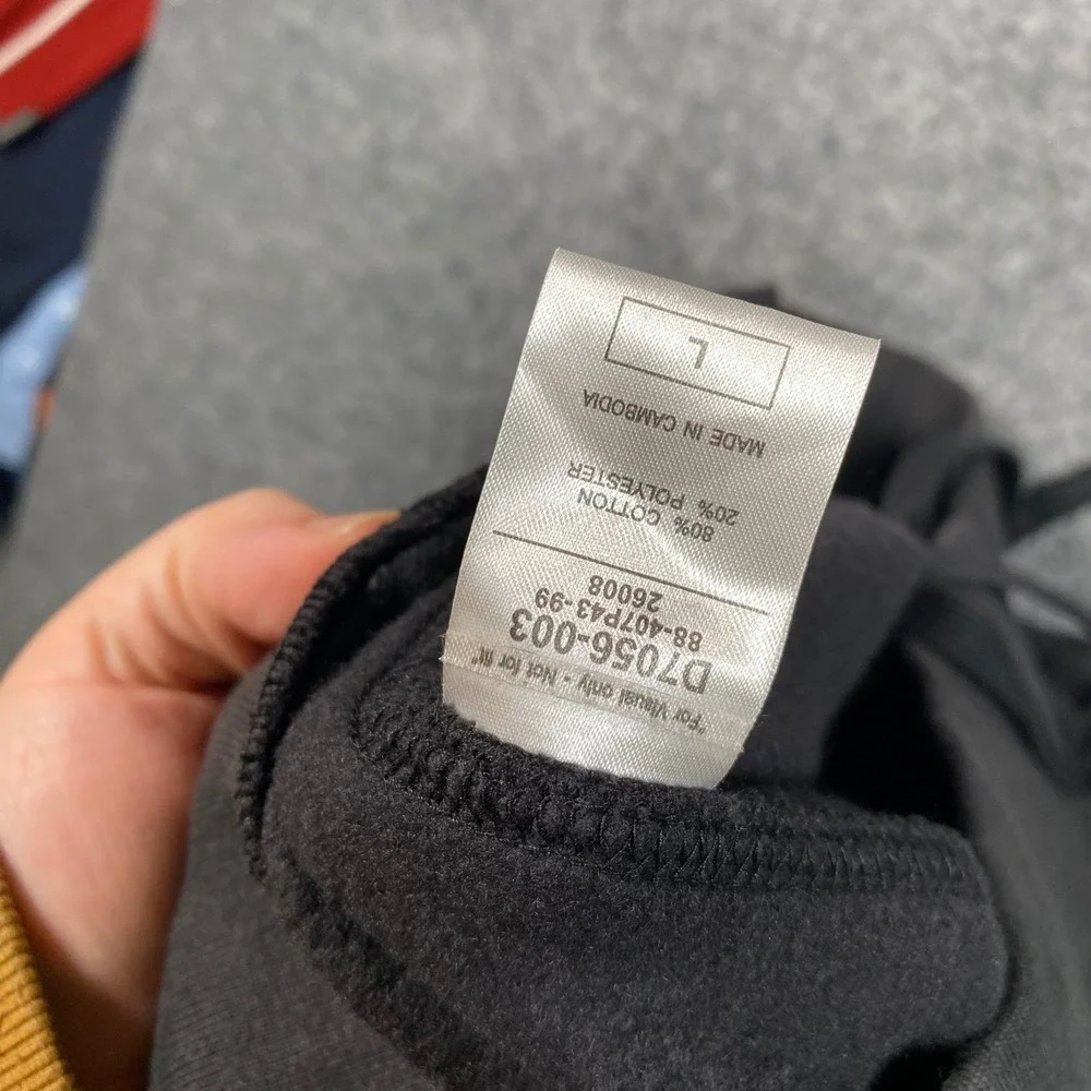 Champion Mens Black Premium Fleece Jogger Sweatpants P7056 Drawstring New